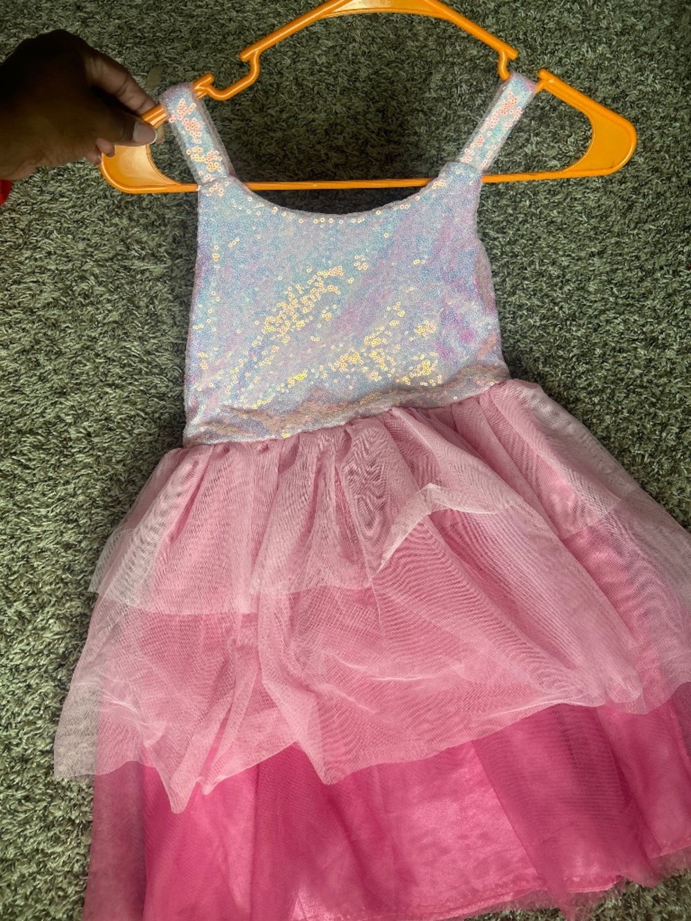 Zunie Girls Sparkly Sequin Party Dress size 10/12